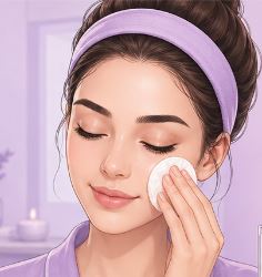 پاک کردن صورت