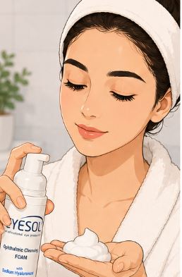 استفاده از فوم شستشو