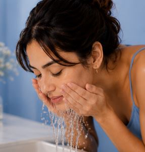آبکشی و خشک کردن پوست