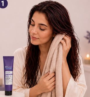 گرفتن آب اضافه مو