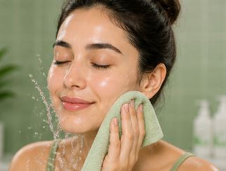 آبکشی و خشک کردن پوست