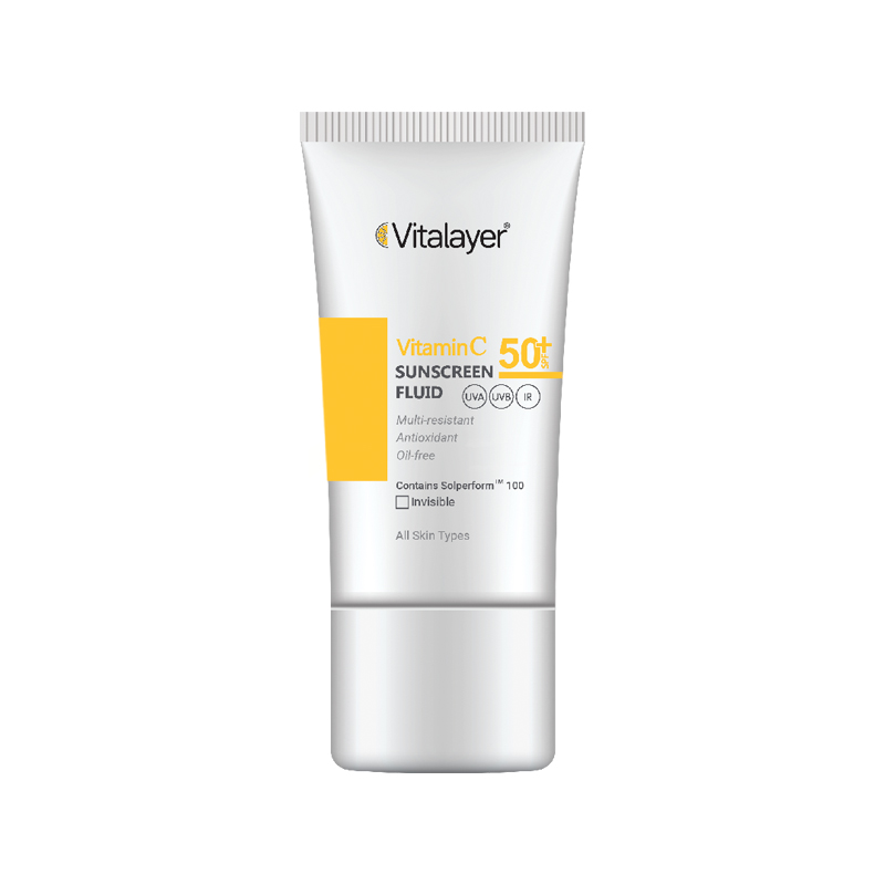 فلوئید ضد آفتاب ویتامین سی ویتالیر